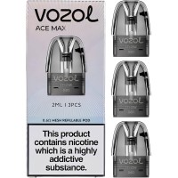 Vozol Ace Max Mesh Replacement Pod - 3PK