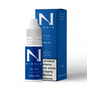 Nic Nic Nicotine Shot 10ml - 70% VG