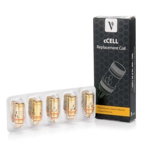 Vaporesso CCELL Gold Ceramic Replacement Coil - 5 Pack