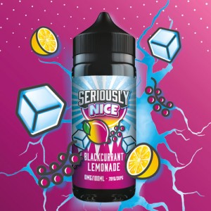 Seriously Nice Blackcurrant Lemonade E-liquid Shortfill