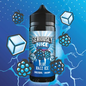 Seriously Nice Blue Razz Ice E-liquid Shortfill