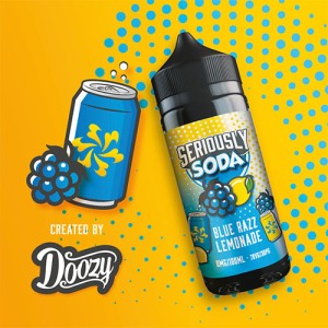 Seriously Soda Blue Razz Lemonade E-liquid Shortfill