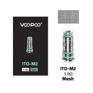 Voopoo ITO M2 1.0 Ohm Doric Coils (5 Pack)